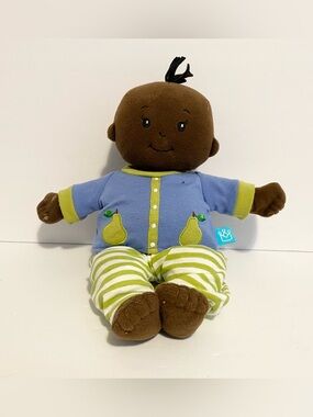 Manhattan Toy Soft Baby Doll African American 12” Toddler Pretend House